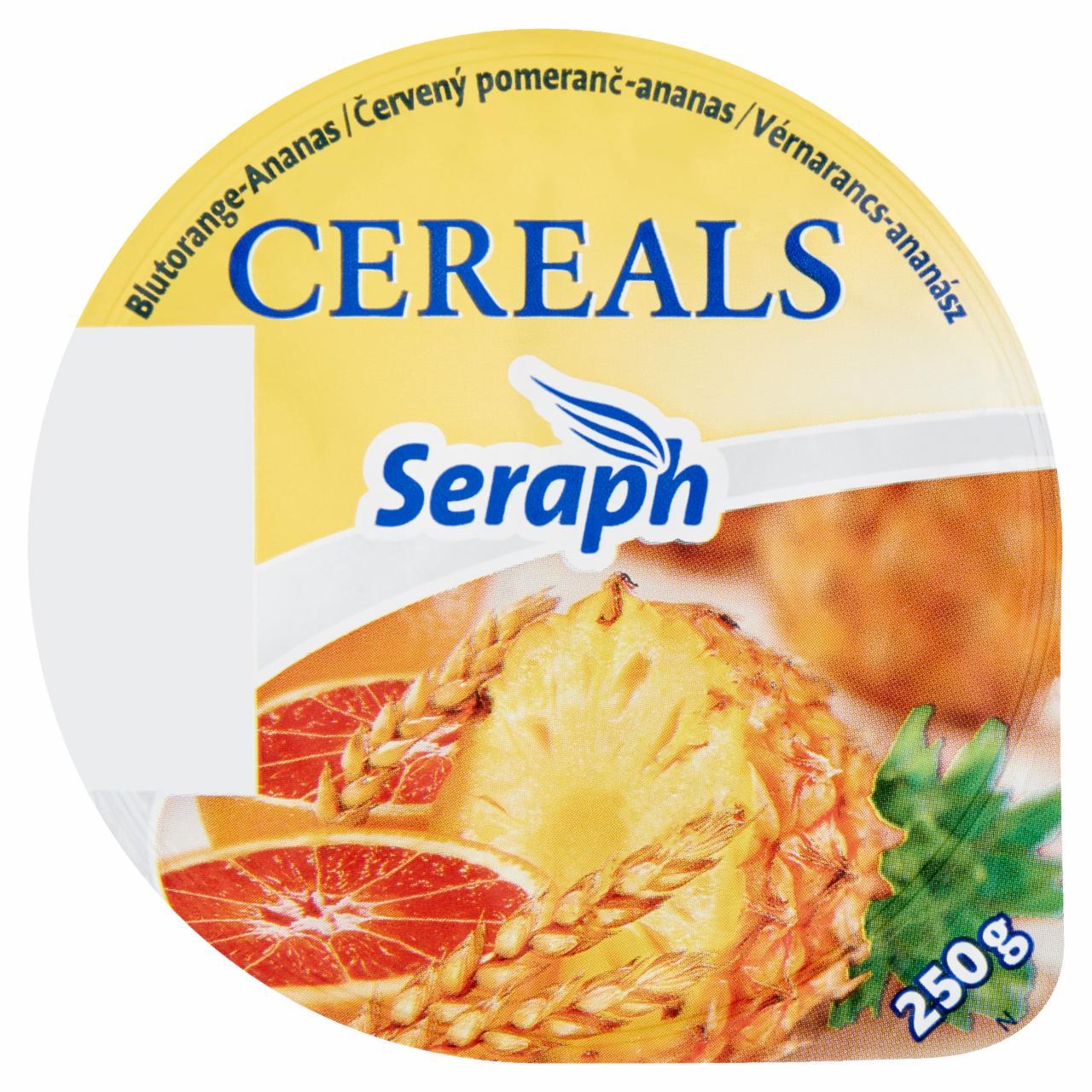 Képek - Seraph vérnarancsos-ananászos joghurt gabonamagvas gyümölcskészítménnyel 250 g