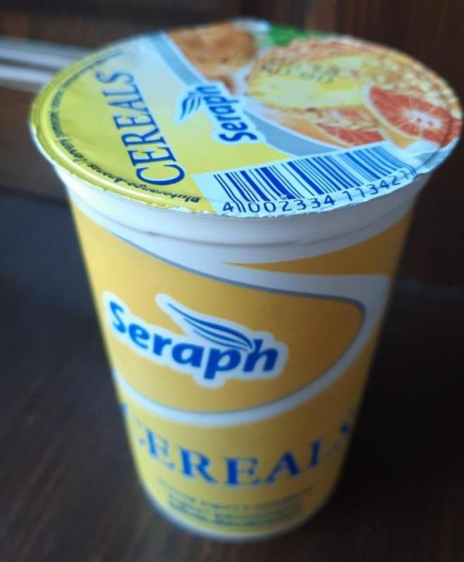 Képek - Seraph vérnarancsos-ananászos joghurt gabonamagvas gyümölcskészítménnyel 250 g