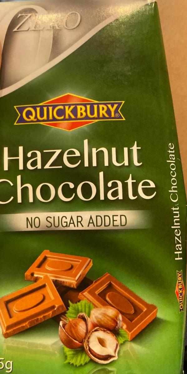 Képek - Sugarfree hazelnut chocolate Quickbury