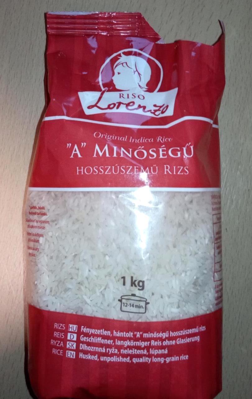 Képek - Hosszúszemű rizs 'A'minőségű Riso Lorenzo