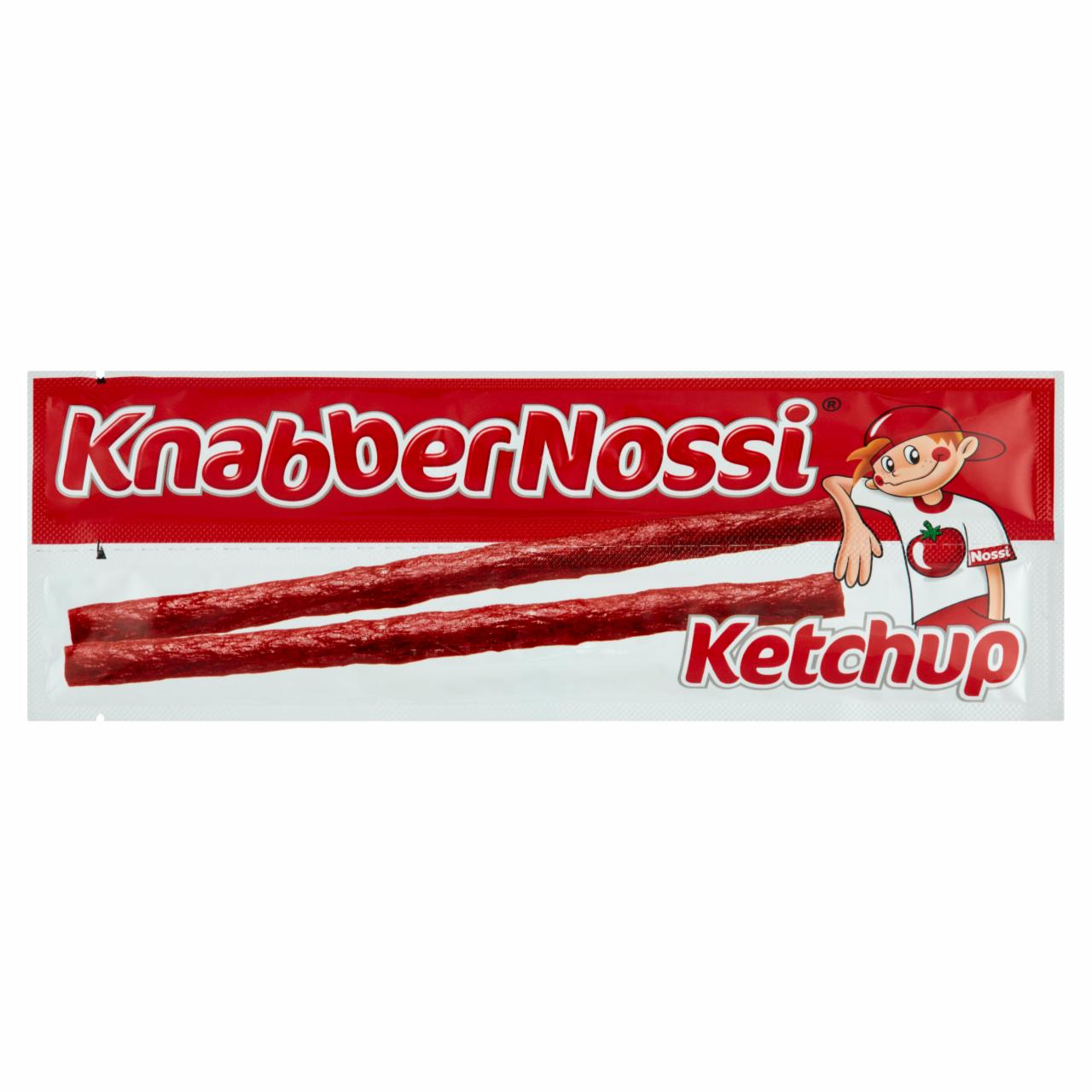 Képek - Knabber Nossi főtt füstölt hámozott húskészítmény marha és sertéshúsból ketchuppal 2 x 17,5 g (35 g)