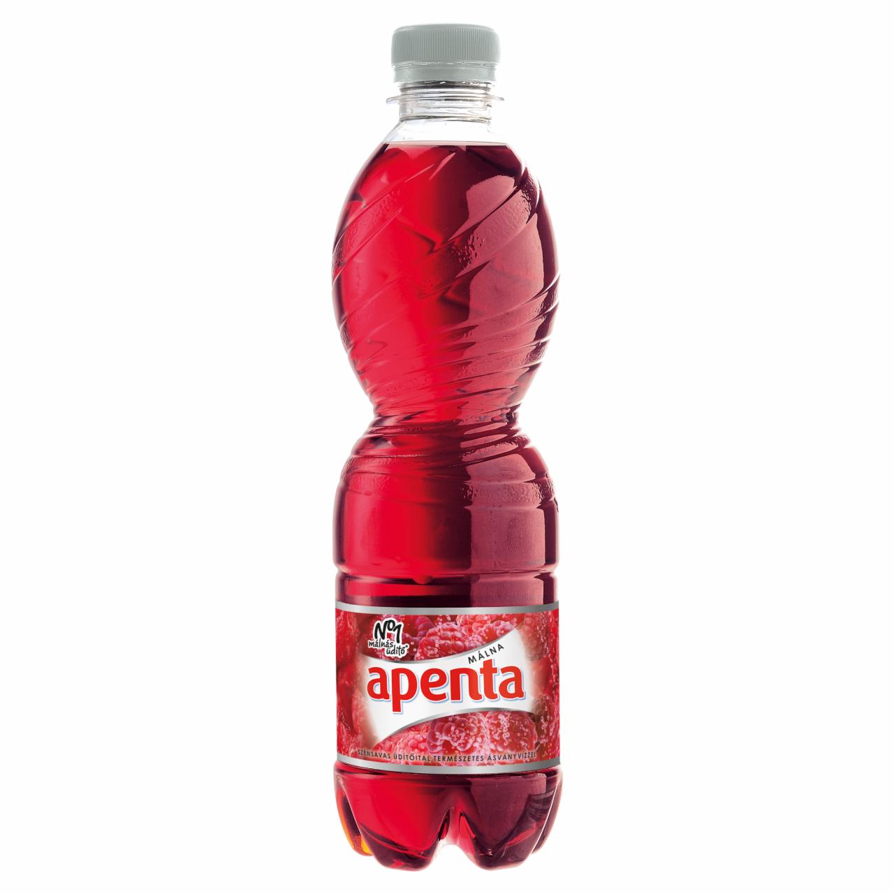 Képek - Apenta málna szénsavas üdítőital természetes ásványvízzel 0,5 l