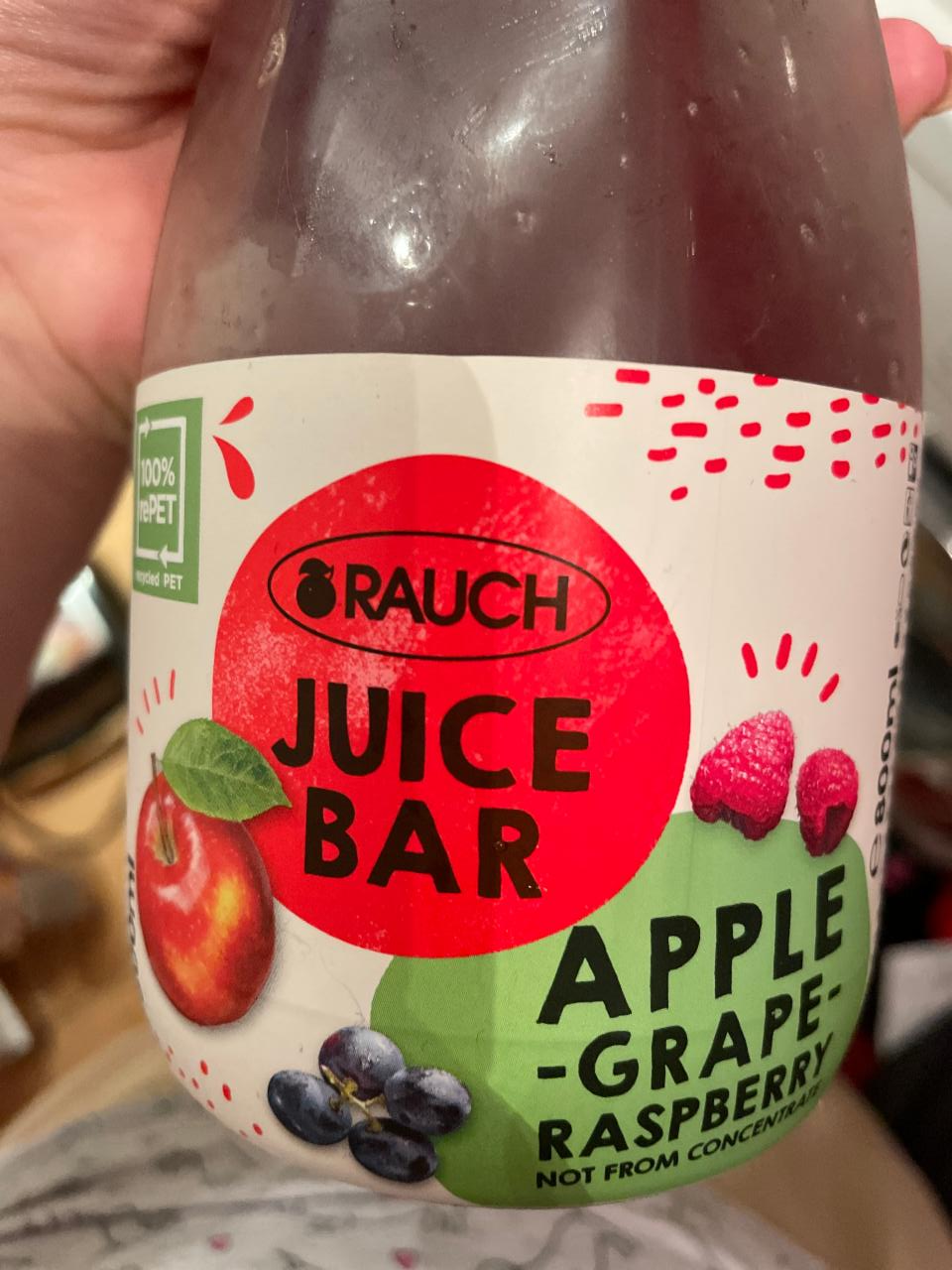 Képek - Rauch Juice Bar 100% alma-szőlő-málnalé C-vitaminnal 330 ml