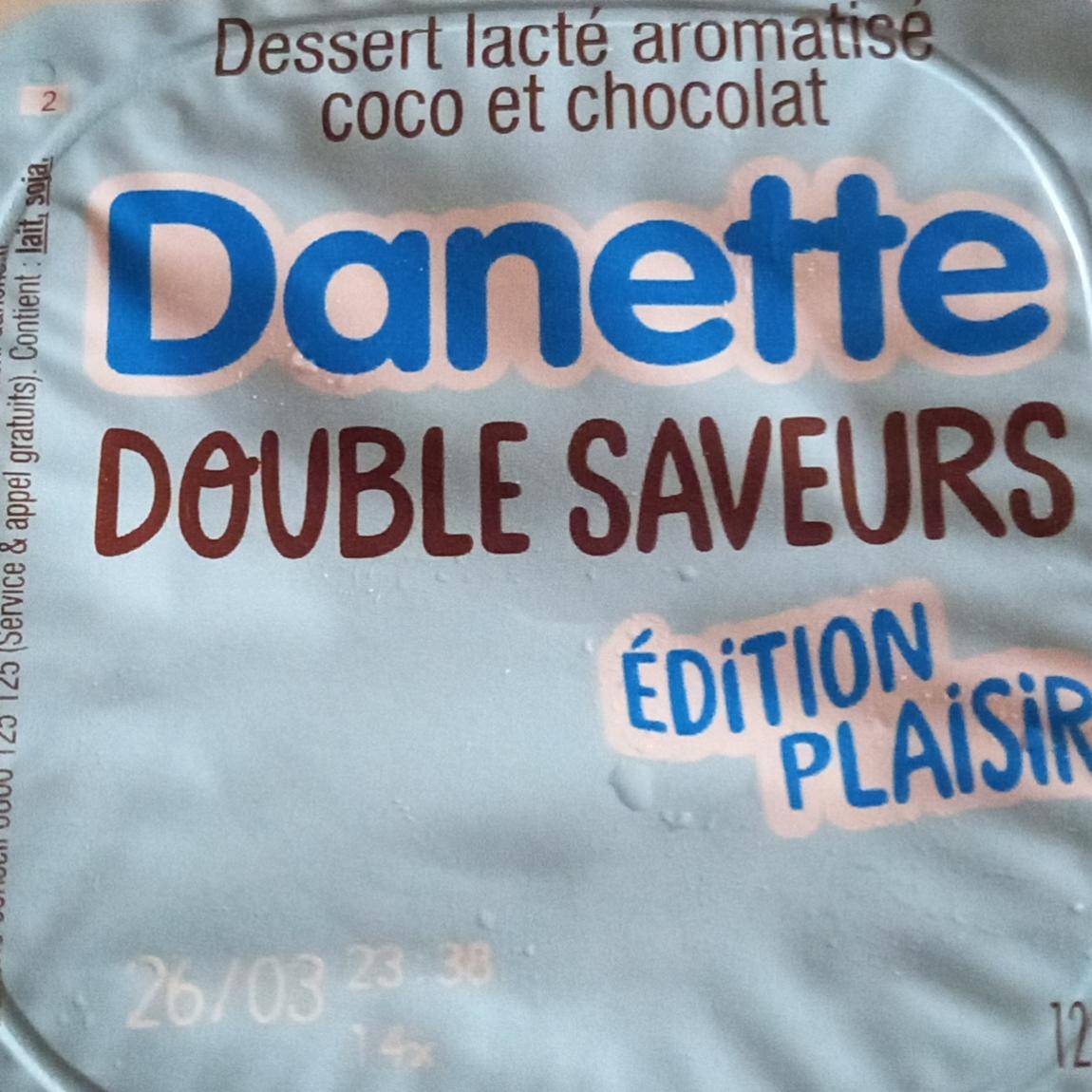Képek - Danone Danette kókusz-és csokoládéízű puding 4 x 125 g (500 g)
