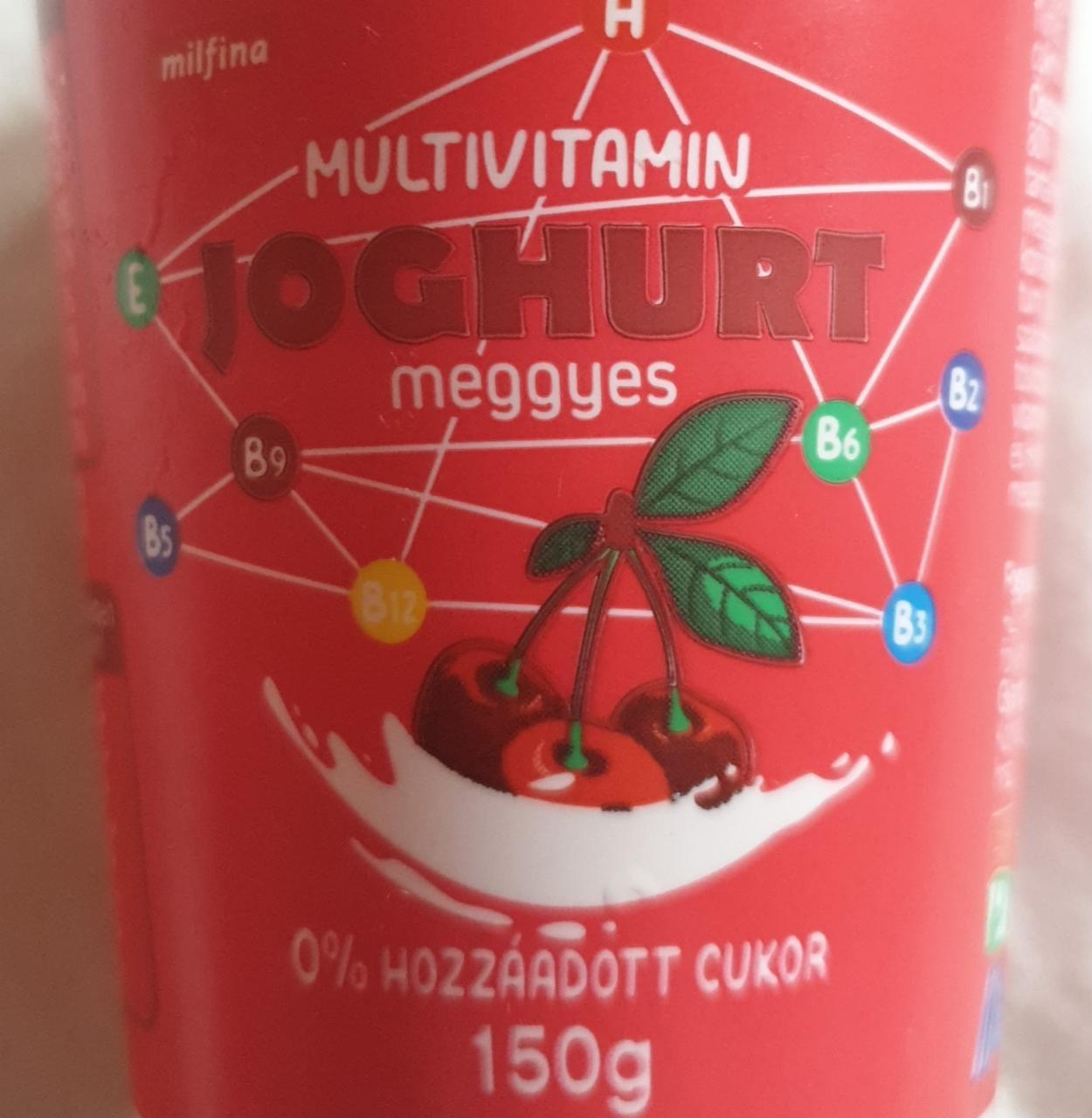 Képek - Multivitamin joghurt meggyes Milfina