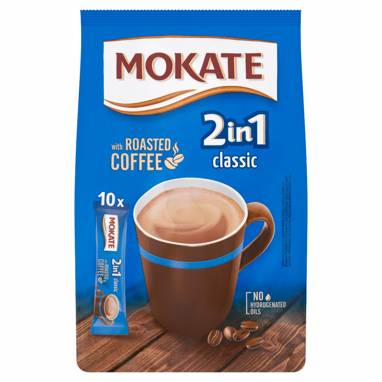 Képek - Mokate 2in1 Classic azonnal oldódó kávéspecialitás 10 x 14 g (140 g)