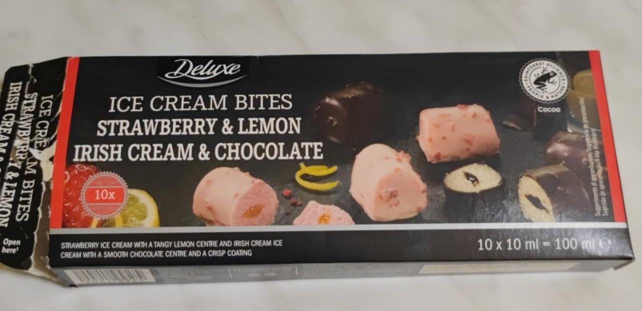 Képek - Ice cream bites Strawberry & lemon Irish cream & chocolate Deluxe