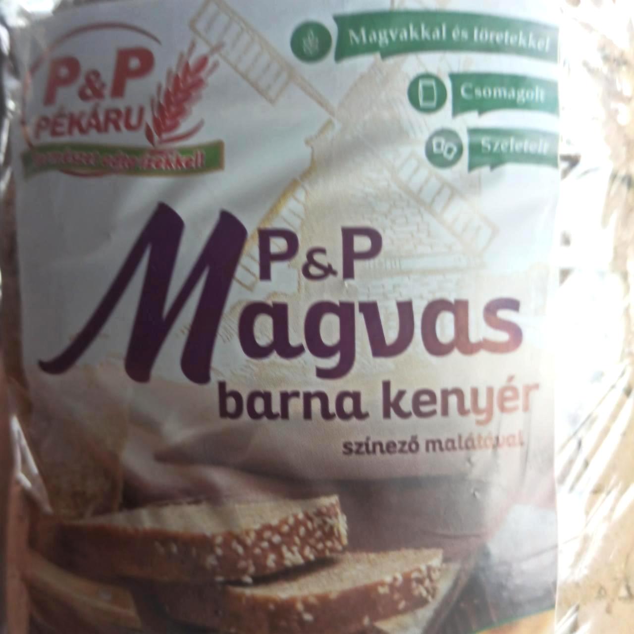 Képek - Magvas barna kenyér P&P pékáru