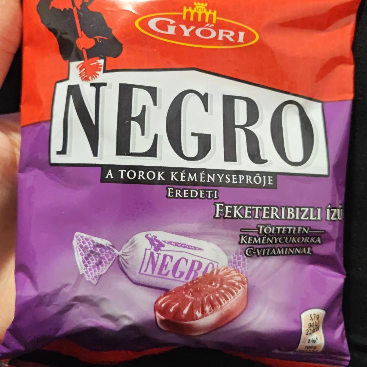 Képek - Negro feketeribizli ízű Győri