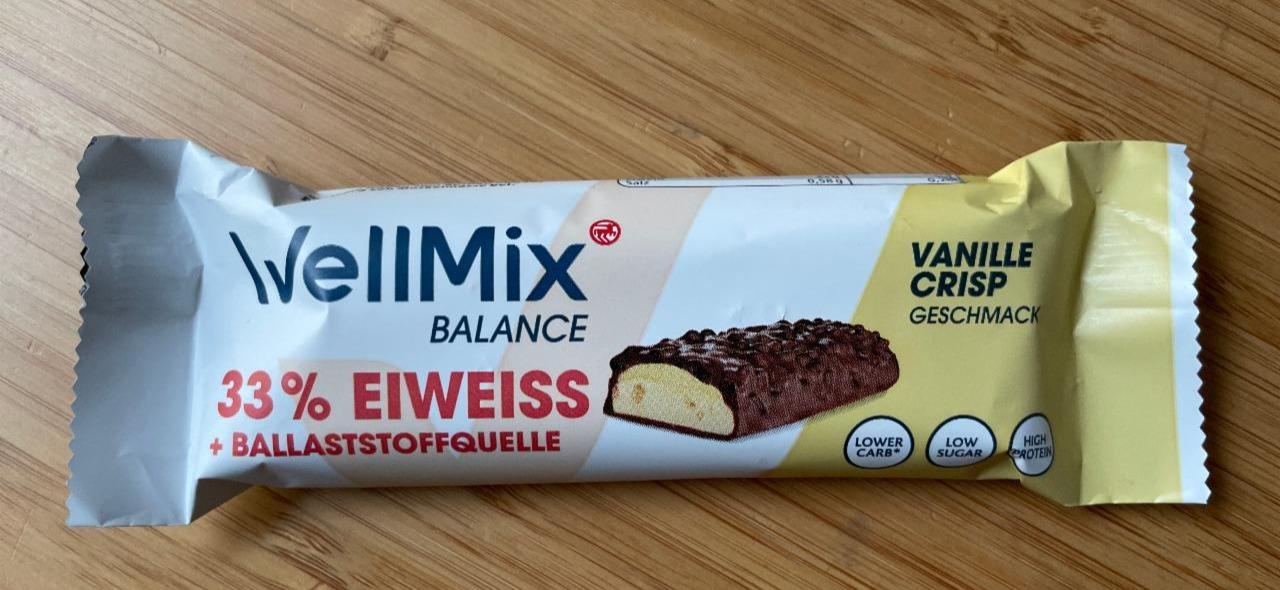 Képek - Balance Vanille Crisp feherjeszelet Wellmix