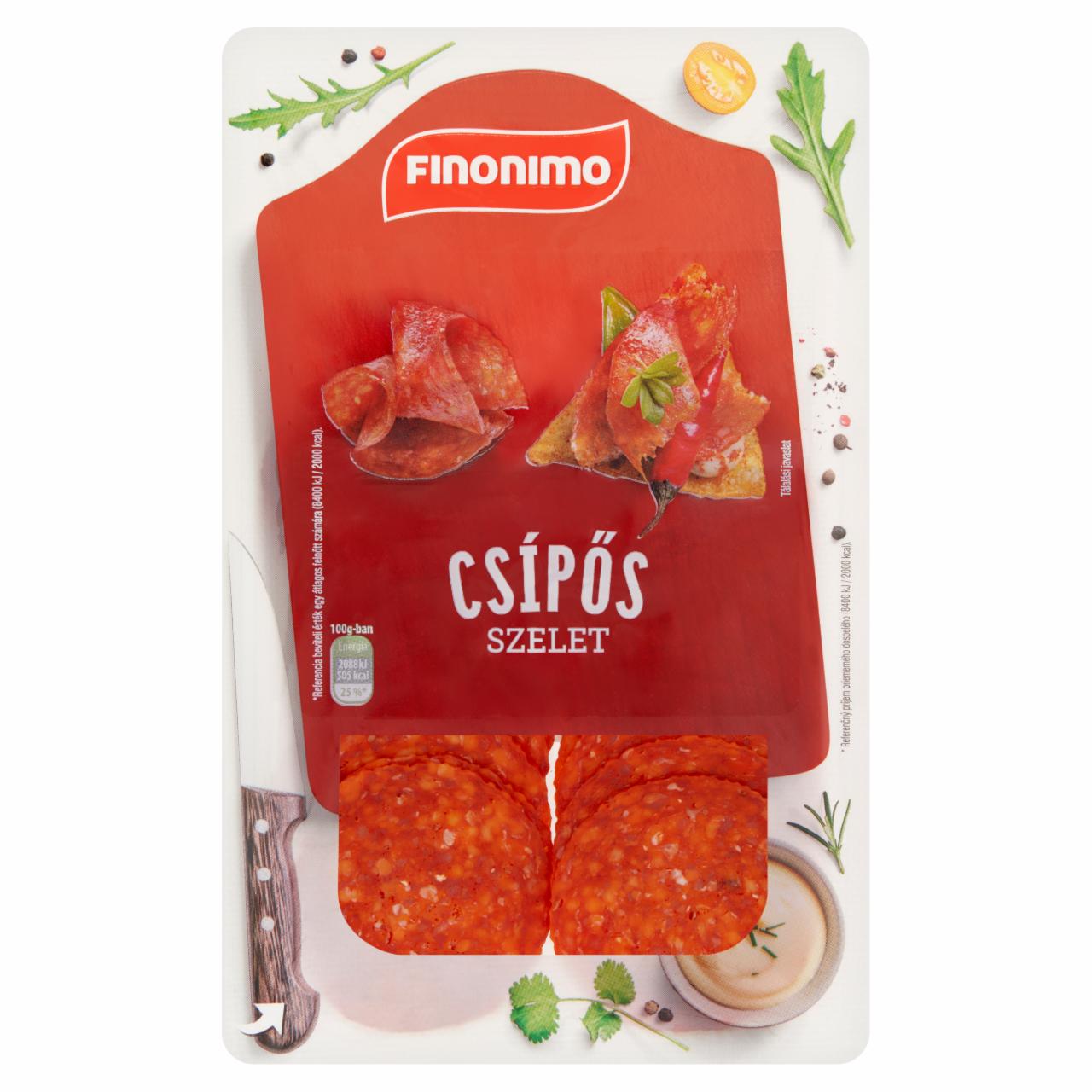 Képek - Finonimo szeletelt csípős szelet 55 g