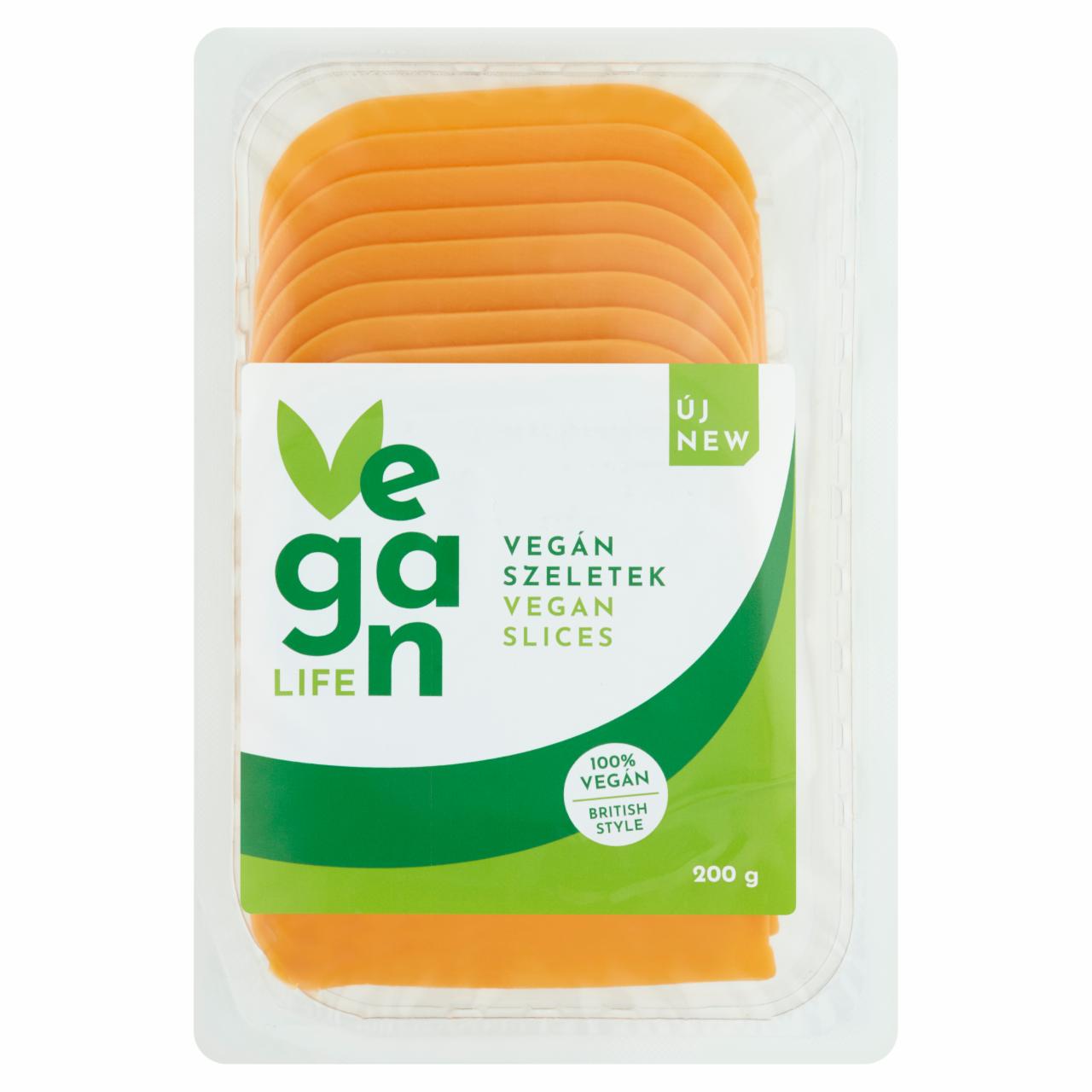 Képek - Vegan Life British Style szeletelt, vegán élelmiszer specialitás 200 g