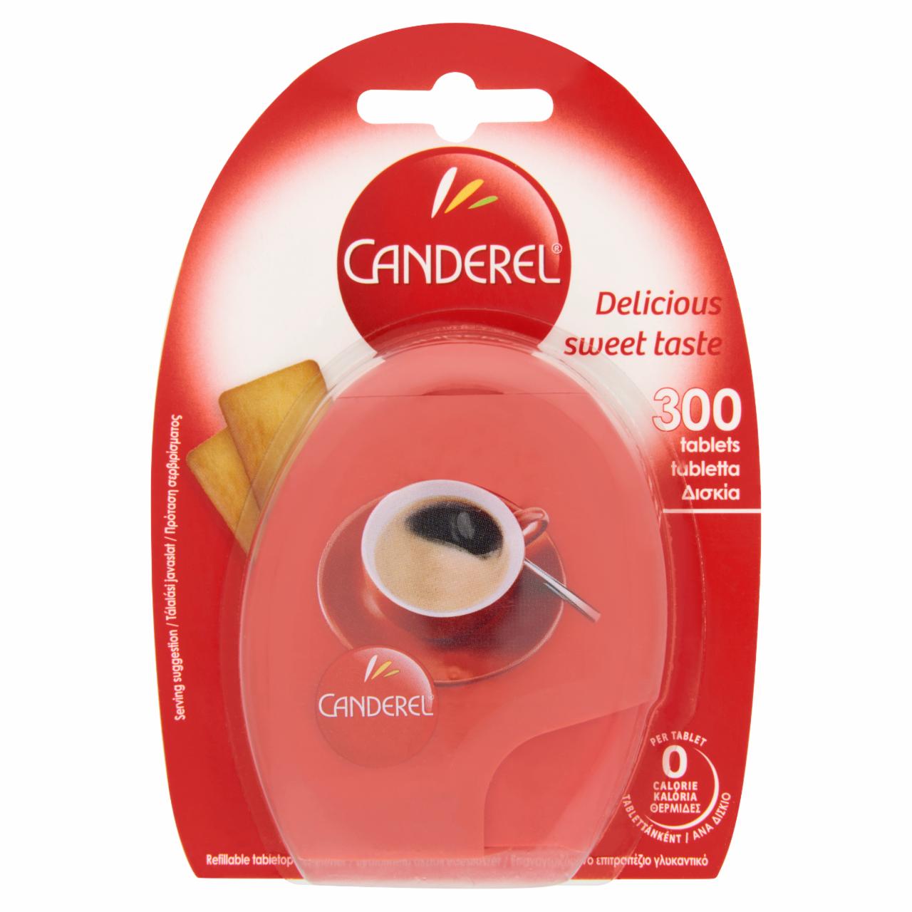 Képek - Canderel újratölthető édesítőszer tabletta 300 db 25,5 g