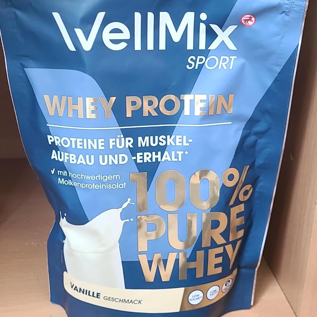 Képek - Whey protein Vanille geschmack WellMix Sport