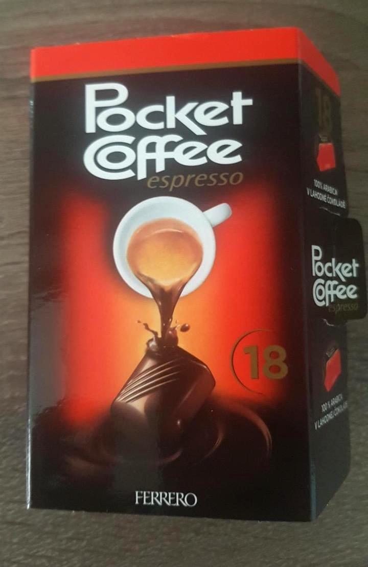 Képek - Pocket Coffee espresso csokoládé bonbon Ferrero