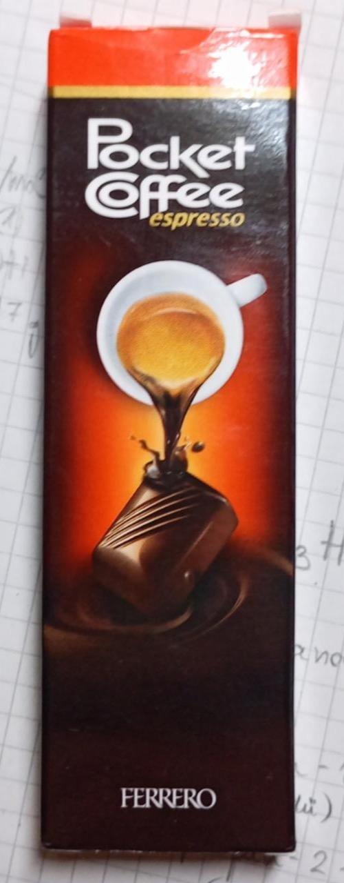 Képek - Pocket Coffee espresso csokoládé bonbon Ferrero