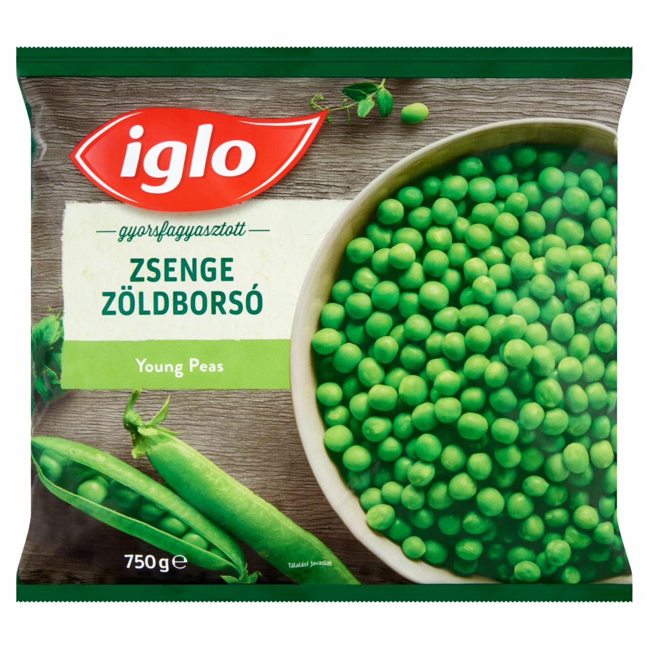 Képek - Iglo gyorsfagyasztott zsenge zöldborsó 750 g