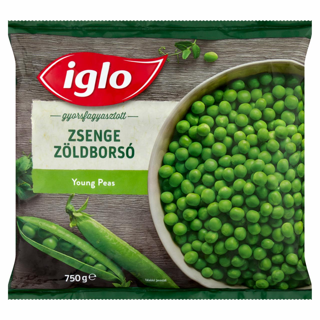 Képek - Iglo gyorsfagyasztott zsenge zöldborsó 750 g