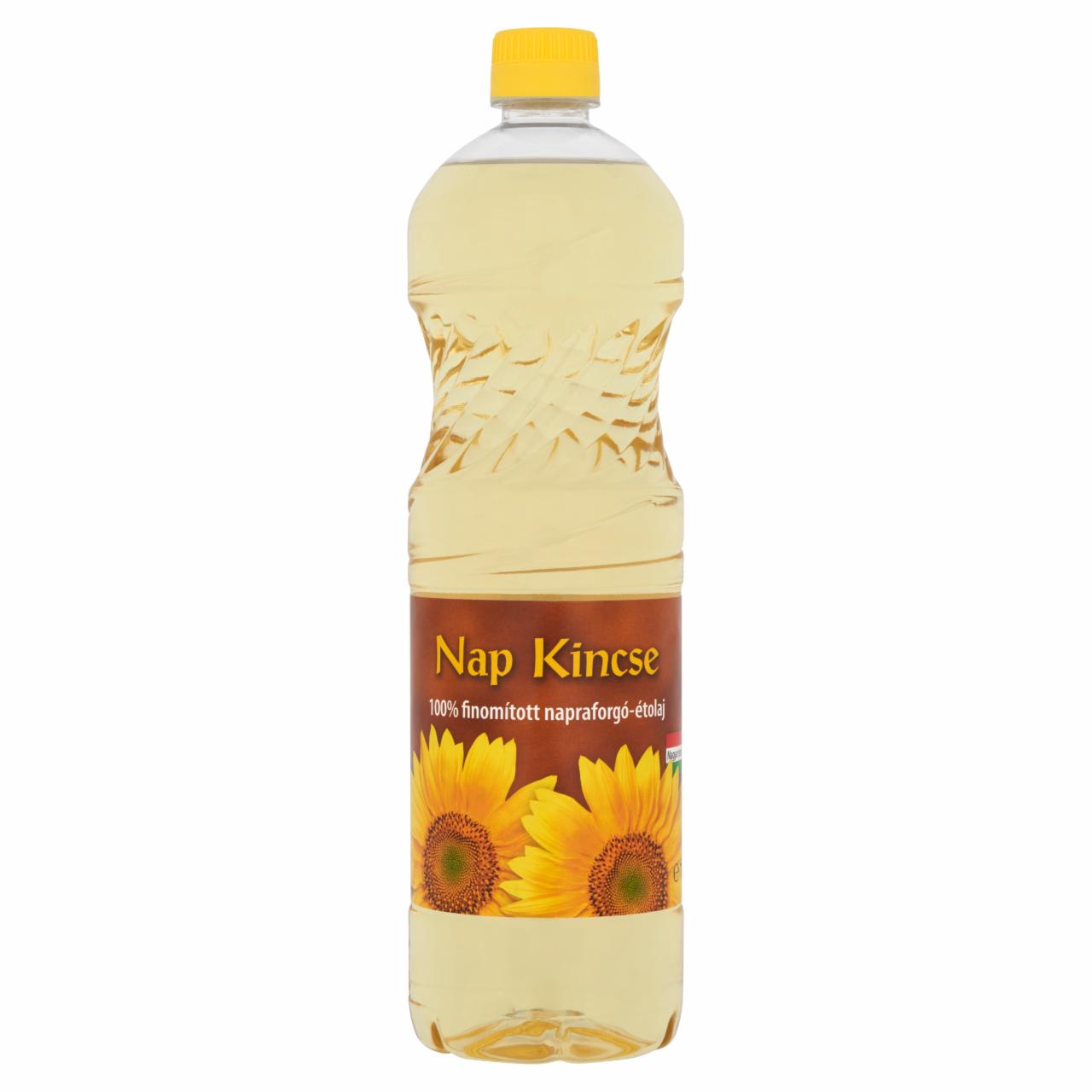 Képek - Nap Kincse 100% finomított napraforgó-étolaj 1 l