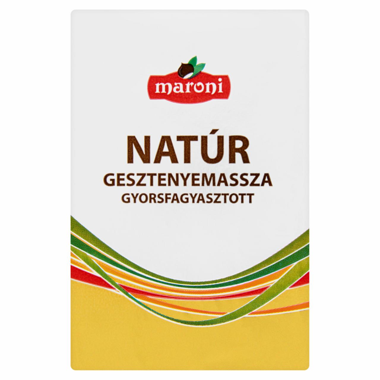 Képek - Maroni gyorsfagyasztott natúr gesztenyemassza 200 g