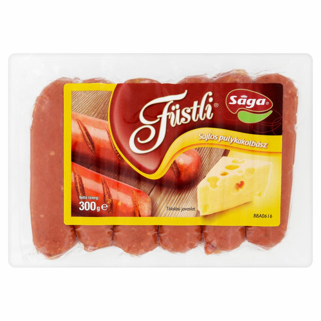 Képek - Sága Füstli sajtos pulykakolbász 300 g