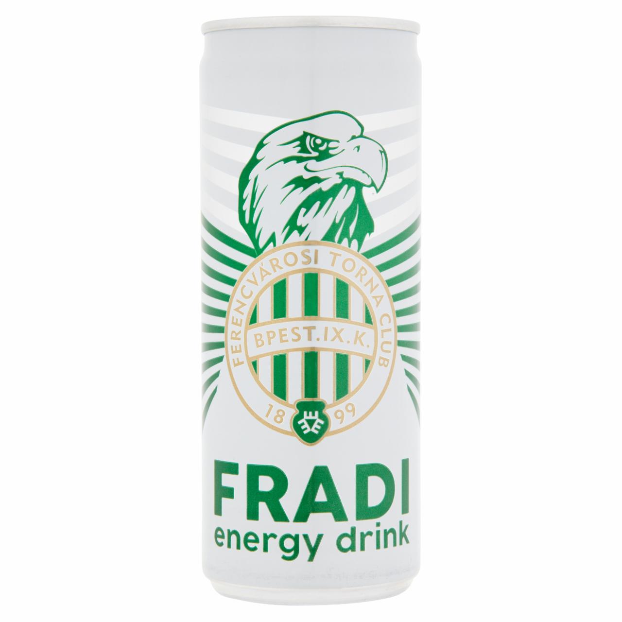 Képek - Fradi szénsavas energiaital 250 ml