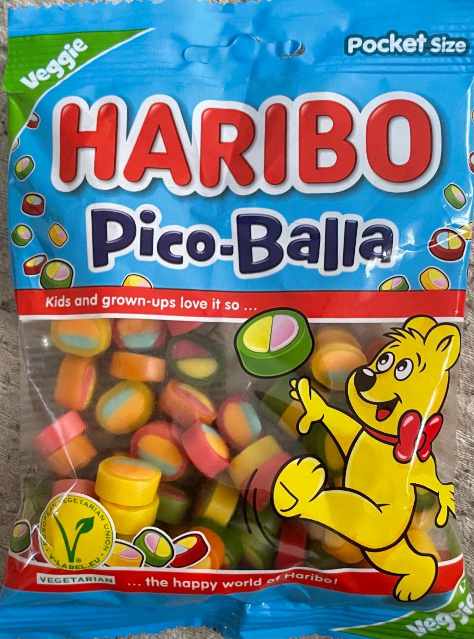 Képek - Haribo Pico Balla gyümölcsízű gumicukorka
