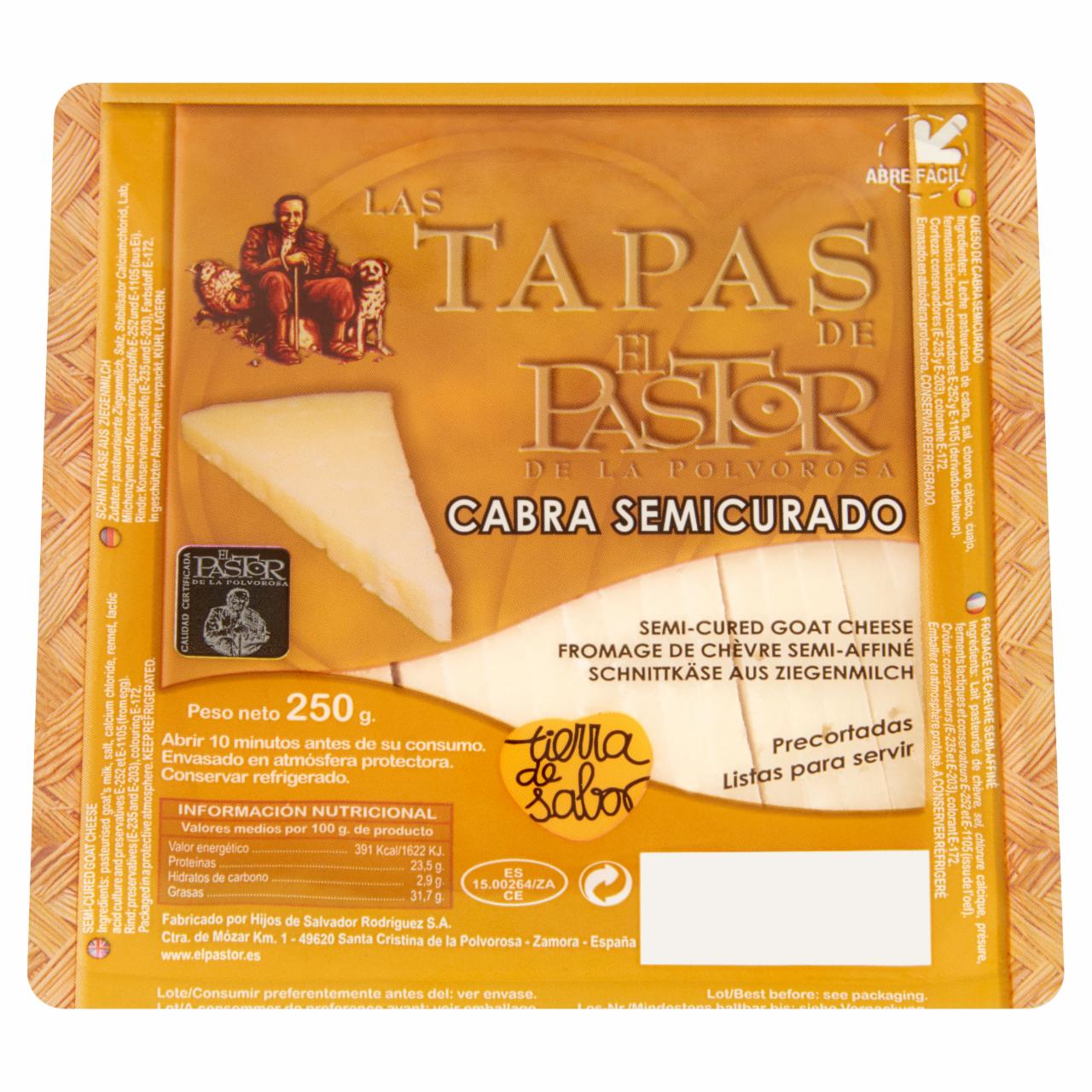 Képek - El Pastor szeletelt kecskesajt 250 g