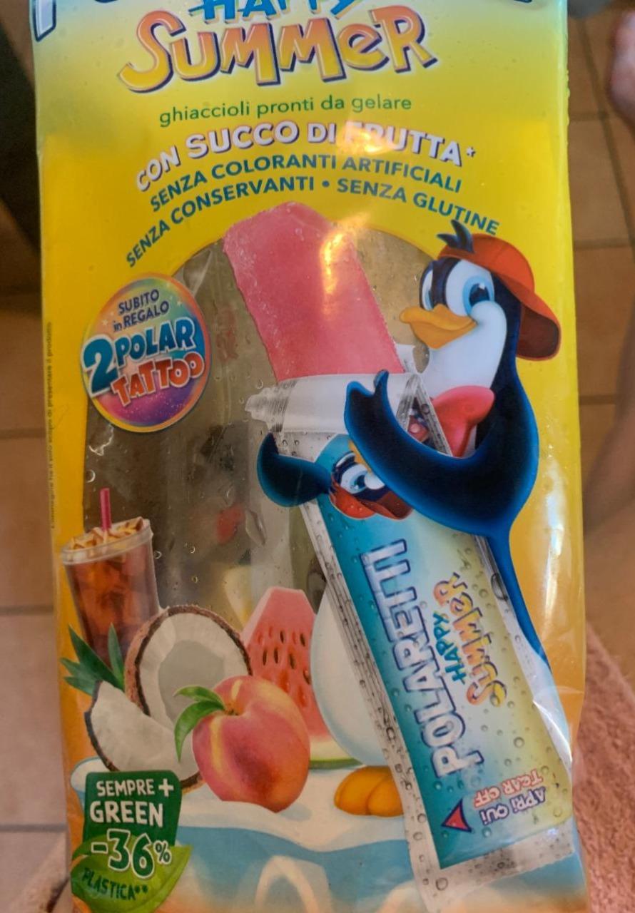 Képek - Dolfin Polaretti Happy Summer fagyasztásra kész jégnyalóka 10 db 400 ml