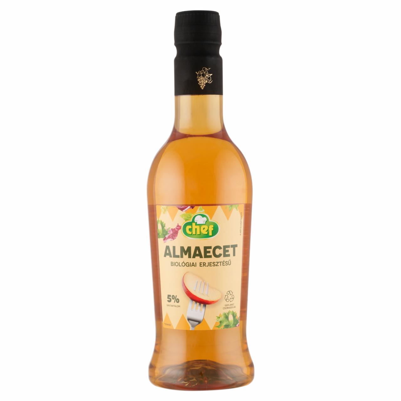 Képek - Chef biológiai erjesztésű almaecet 5% 500 ml