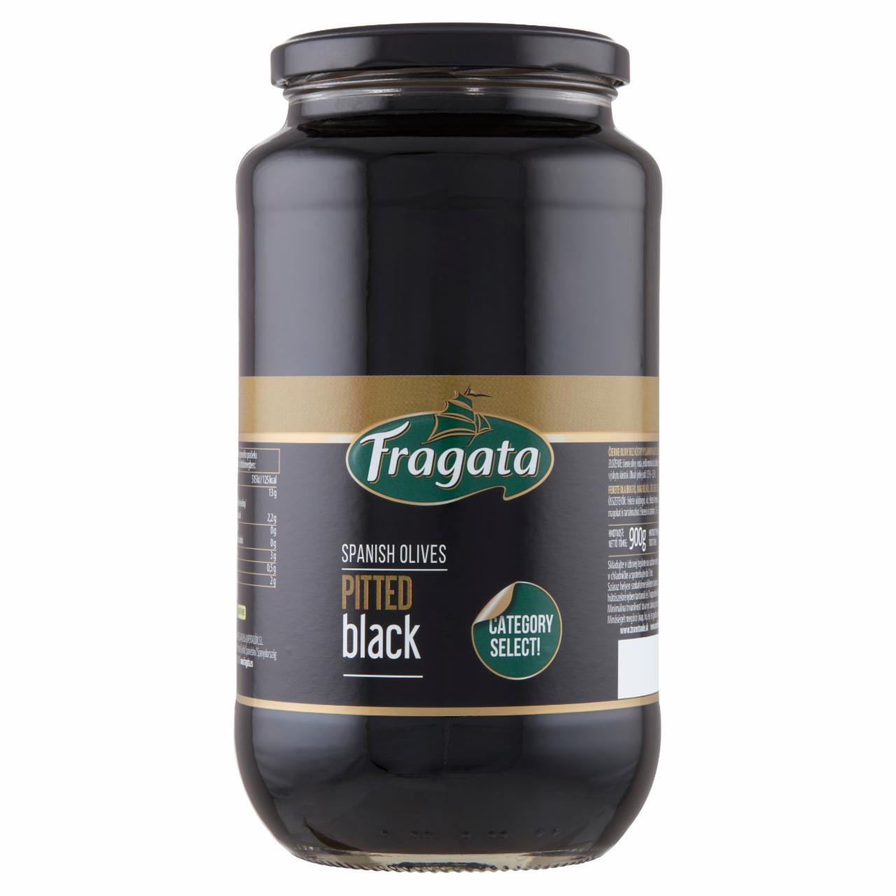 Képek - Fragata fekete olajbogyó, mag nélkül, sós lében 900 g