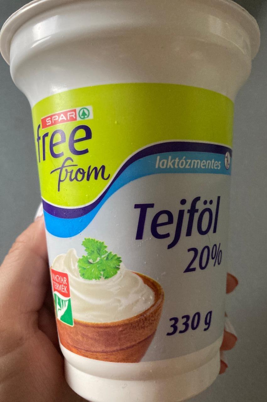 Képek - Tejföl 20% Spar Free From