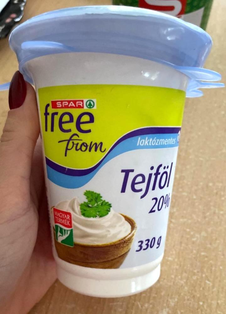 Képek - Tejföl 20% Spar Free From