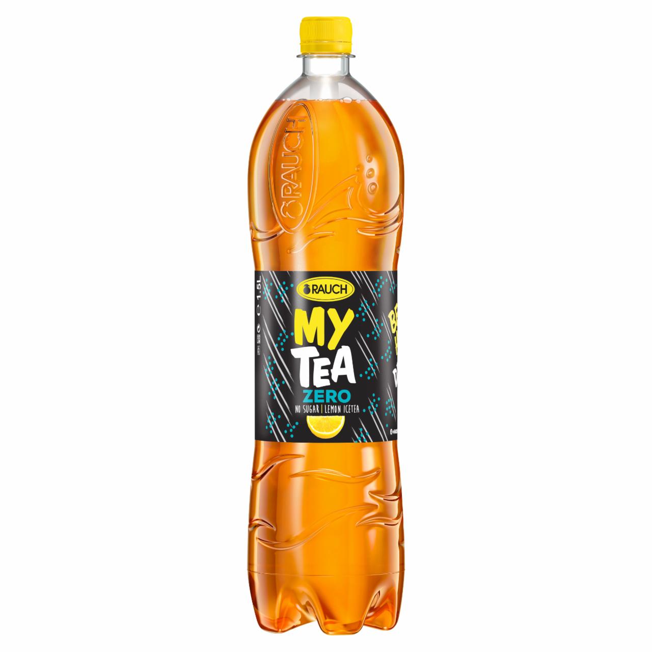 Képek - Rauch My Tea Zero cukormentes ice tea citromos üdítőital fekete teából, édesítőszerekkel 1,5 l