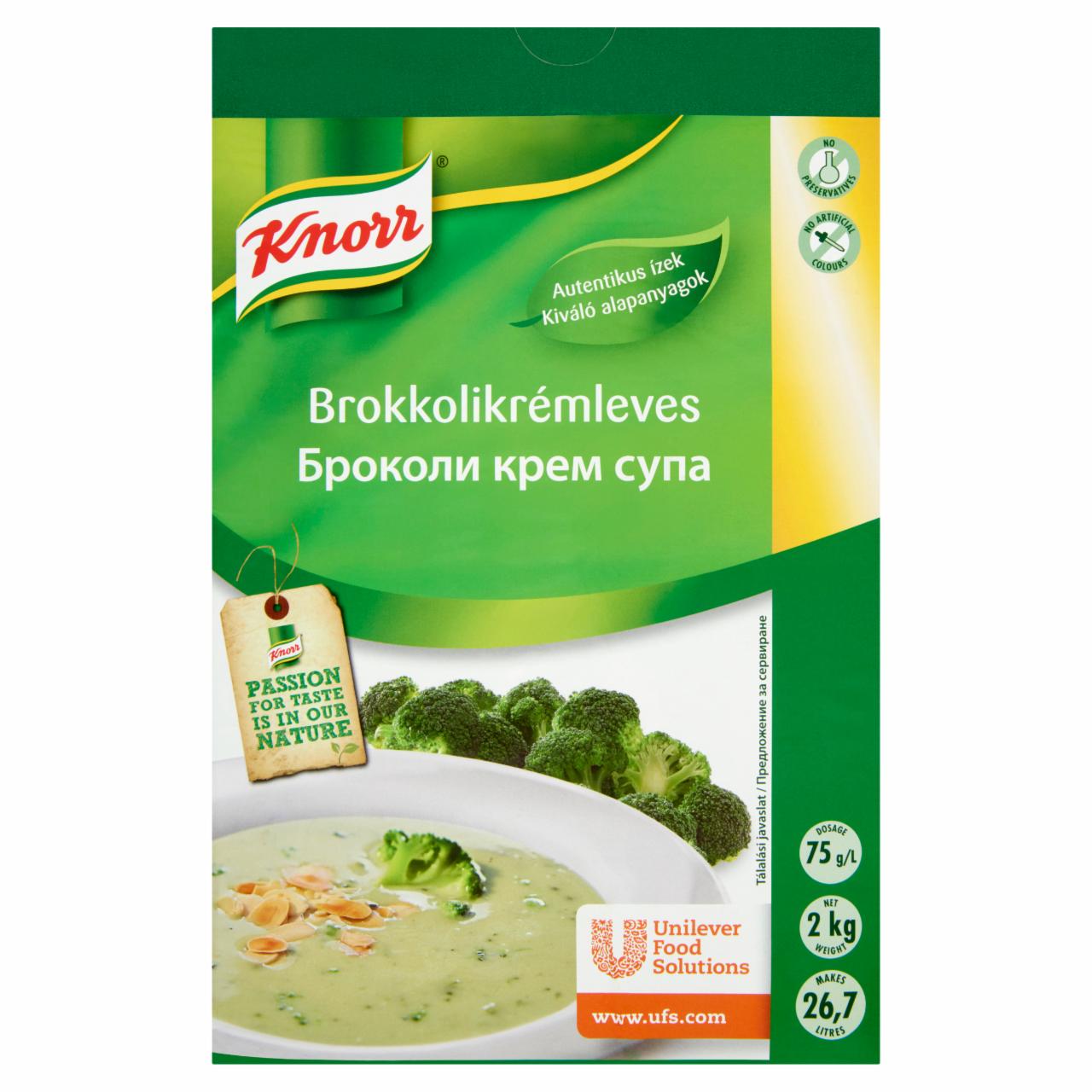 Képek - Knorr brokkolikrémleves 2 kg