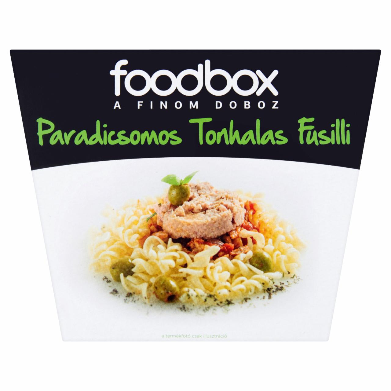 Képek - Foodbox paradicsomos, tonhalas fusilli 330 g