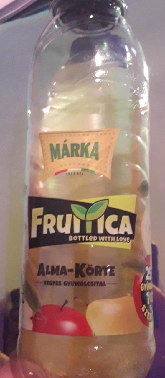 Képek - Márka Fruitica alma-körte szénsavmentes gyümölcsital cukorral 0,5 l