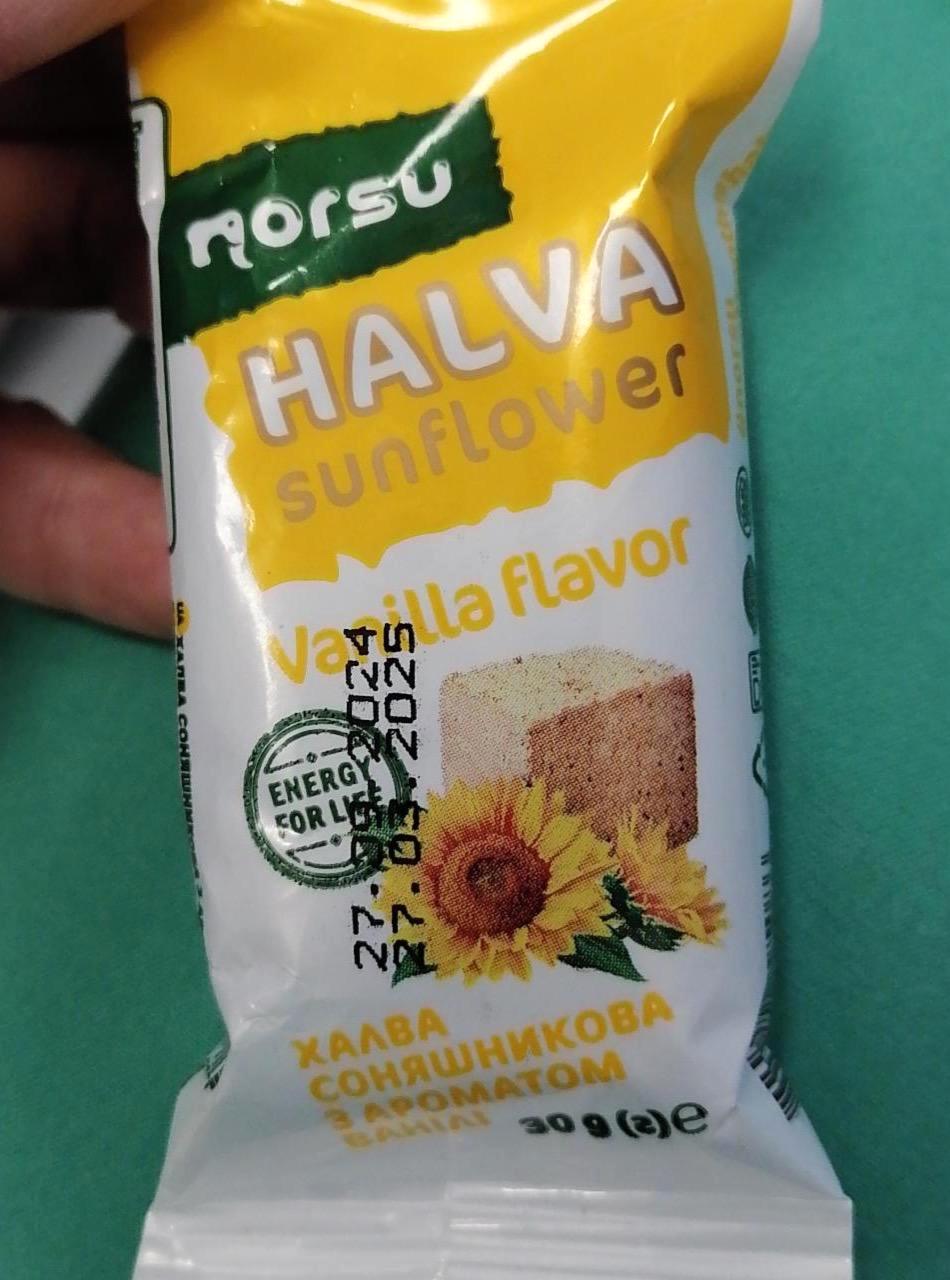 Képek - Halva sunflower vanilla flavor Norsu