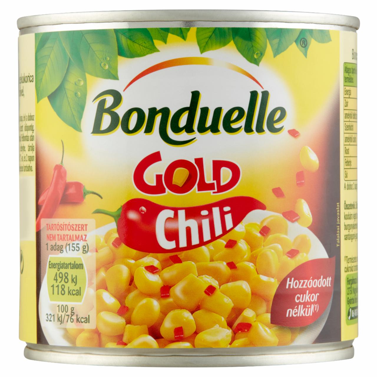 Képek - Bonduelle Gold Chili morzsolt csemegekukorica paprikával és chilivel 310 g