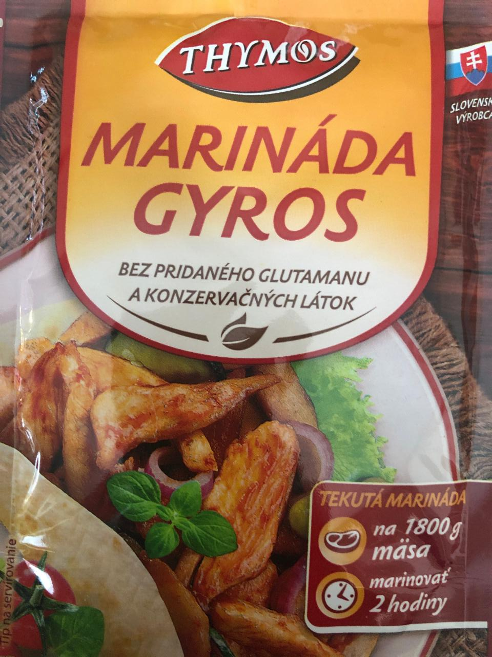 Képek - Folyékony fűszerpác gyros Thymos