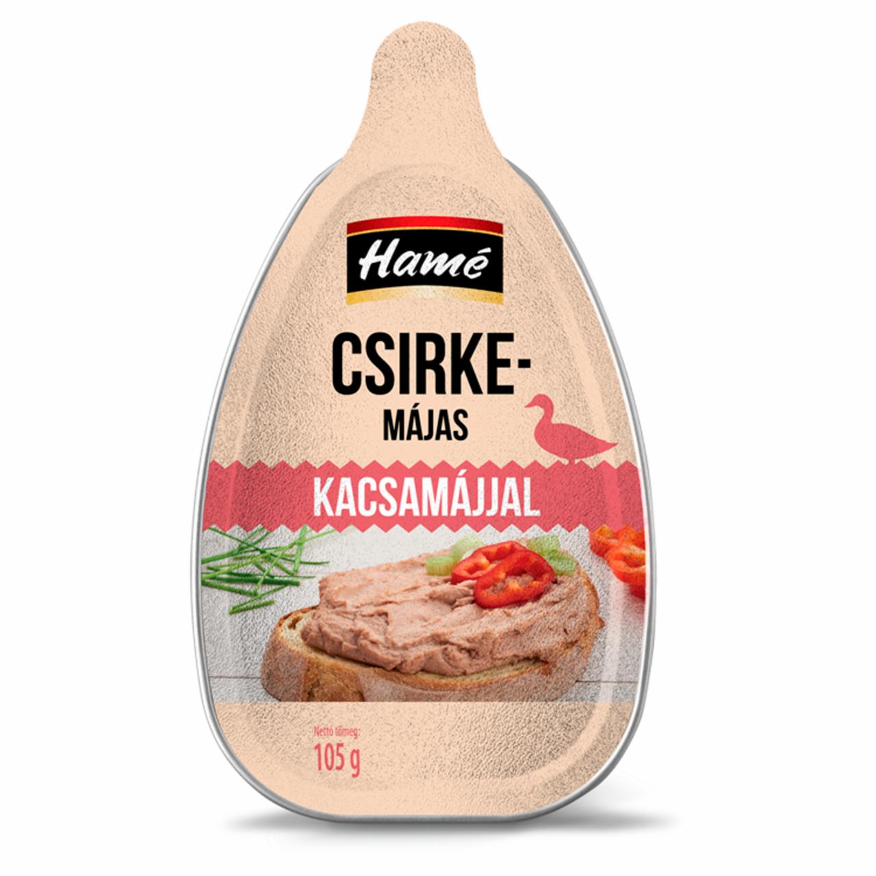 Képek - Hamé csirkemájas kacsamájjal 105 g