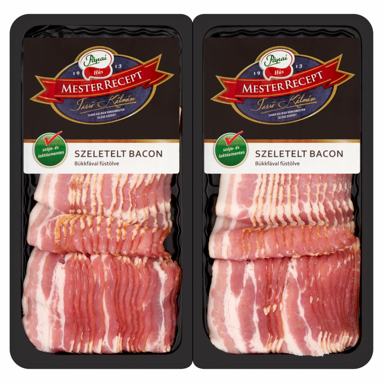 Képek - Pápai füstölt szeletelt sertés bacon szalonna 2 x 200 g