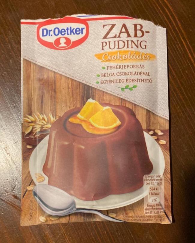 Képek - Zabpuding csokoládés Dr.Oetker