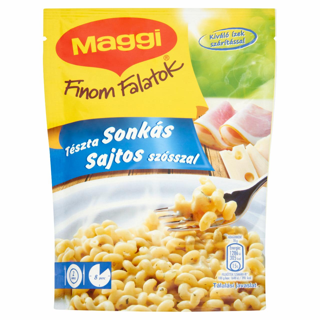 Képek - Maggi Finom Falatok Tészta Sonkás sajtos szósszal 156 g