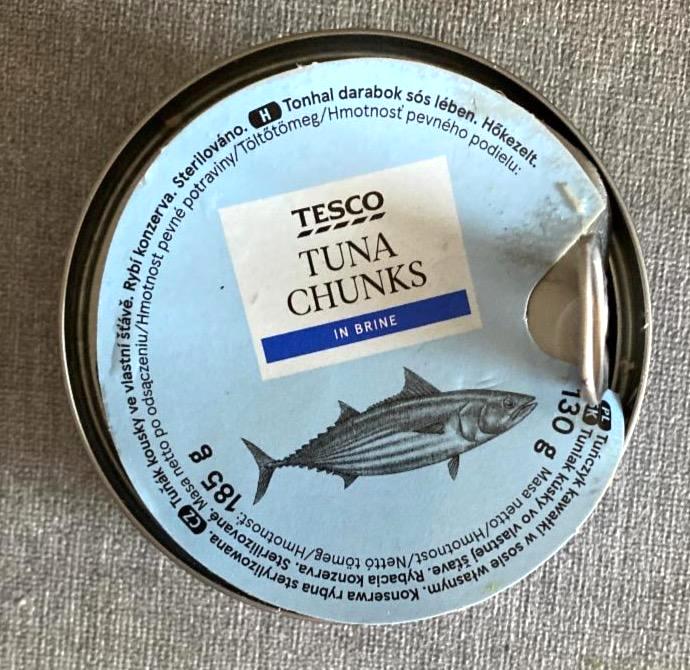 Képek - Tuna chunks in brine Tesco