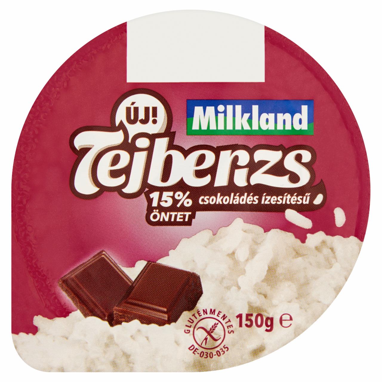 Képek - Milkland tejberizs csokoládés ízesítésű öntettel 150 g