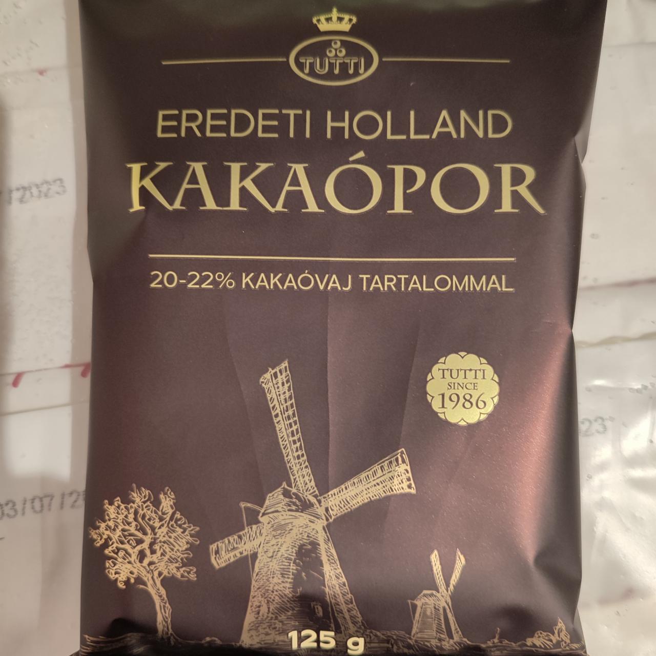 Képek - Eredeti holland kakaópor Tutti