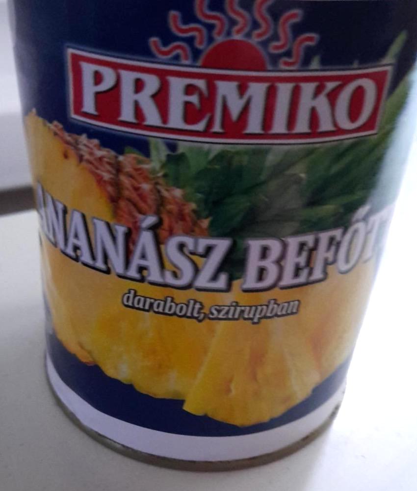 Képek - Premiko darabolt ananász befőtt szirupban 565 g
