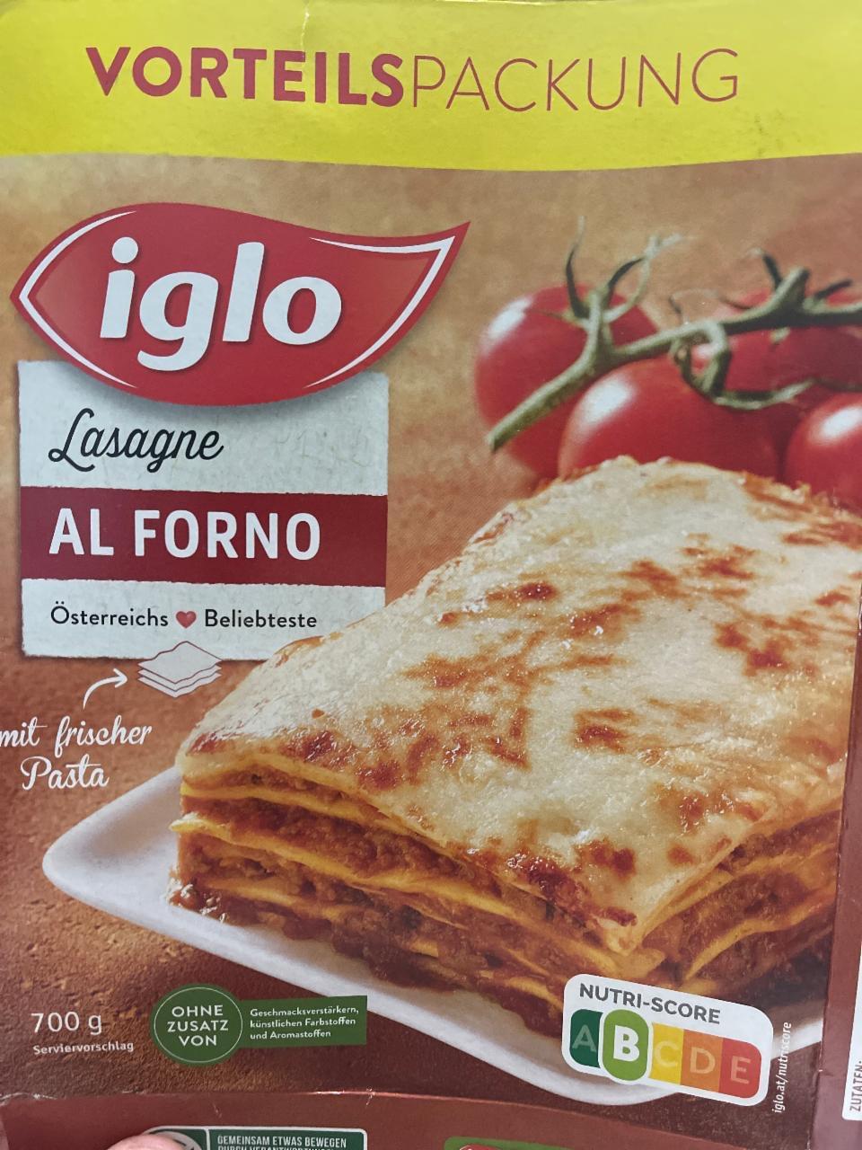 Képek - Lasagne Al forno Iglo