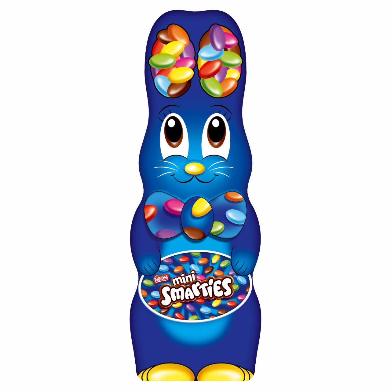 Képek - Smarties tejcsokoládé nyuszi tejcsokoládés cukordrazséval 180 g